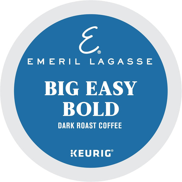 Emeril Big Easy Bold Keurig Single-Serve K-Cup Pods, Dark Roast Coffee