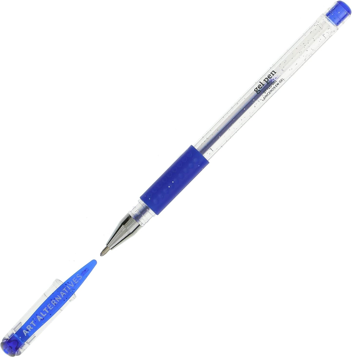 Art Alternatives Gel Pen, Metallic Pink - Ballpoint - Non-Smear + Quick Dry - Writing, Drawing, Coloring, Journal, Planner