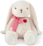 11.4” Small Teddy Bear with Heart Cute White Teddy Bear Stuffed Animals Soft Stuffed Bear Plush Bear Plushie Toys Gifts for Girlfriend Boyfriend Kid