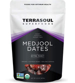 Organic Medjool Dates 1.5 Lbs Pits Removed Soft Chewy Texture Sweet Caramel Taste
