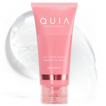 quia overnight collagen wrapping mask for firmer hydrated skin, 75ml, korean skincare for all skin types