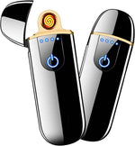 Dragon Smart USB Rechargeable Mini Electric Lighter - Touch Ignition, Windproof, Flameless Plasma Lighter with Battery Indicator