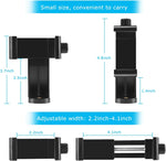 Adjustable Smartphone Holder with Rotatable Bracket and 1/4 inch Screw