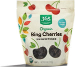 Organic Dried Unsweetened Bing Cherries by Whole Foods Market, 8 Ounce