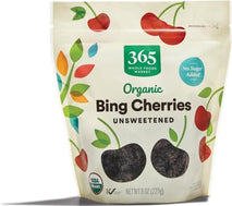 Organic Dried Unsweetened Bing Cherries by Whole Foods Market, 8 Ounce