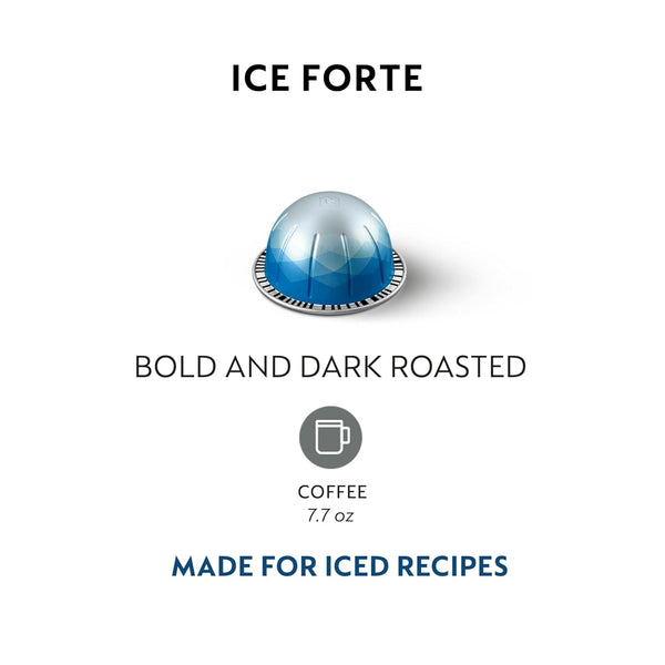 Nespresso Capsules Vertuo Ice Forte 30-Count Coffee Pods