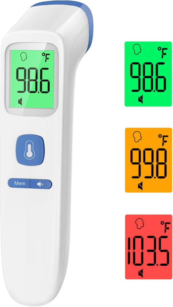 GoodBaby non-contact thermometer for adults and kids, accurate digital baby thermometer with fever alarm and silent mode