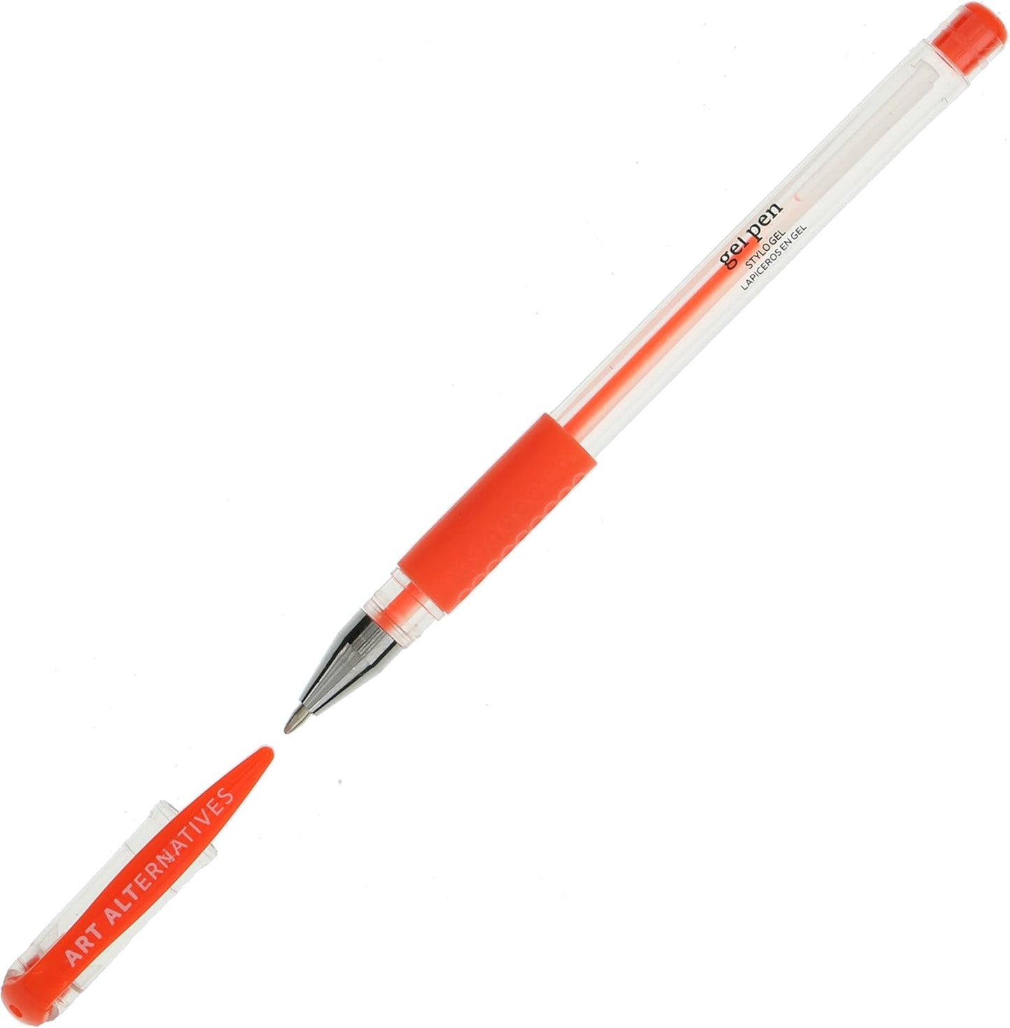 Art Alternatives Gel Pen, Metallic Pink - Ballpoint - Non-Smear + Quick Dry - Writing, Drawing, Coloring, Journal, Planner