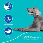 C.E.T. Oral Hygiene Chews for Large Dogs (30 count, Chicken Flavor)