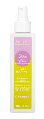 pacificas island vanilla 6oz hair and body mist, paraben-free, no alcohol, vegan and cruelty-free for women