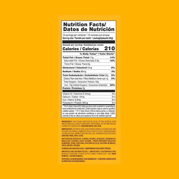 Bauducco Chocolate and Vanilla Wafer Cookies, 28.2oz, Pack of 20