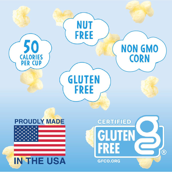 Like Air Puffcorn 5 Flavor Variety Pack, 20 Individual Bags, Gluten Free, Kosher, Non-GMO Corn Snacks