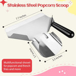 Essenya 202 Pcs Popcorn Bags with Popcorn Scoop and Salt Shaker