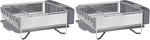 KitchenAid Large Capacity Full Size Dish Rack with Angled Drain Board and Removable Flatware Caddy