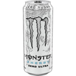 Monster Energy Zero Ultra, Sugar Free Energy Drink, 16 Ounce | Pack of 15