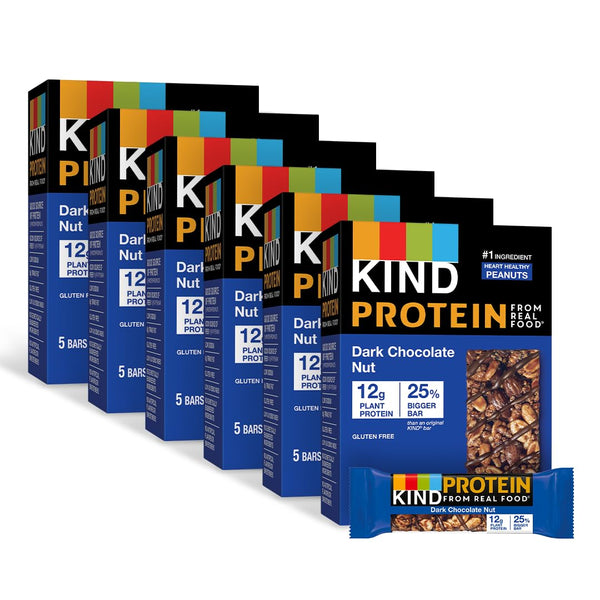 KIND Protein Bars, Crunchy Peanut Butter, Gluten Free, 12g Protein, 12 Count