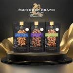 Squirrel Brand Sweet Brown Butter Cashews 3.5 oz Resealable Gluten Free Gourmet Nuts Snack