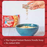 Nissin Top Ramen Noodle Soup, Beef, 3 Ounce (Pack of 24)