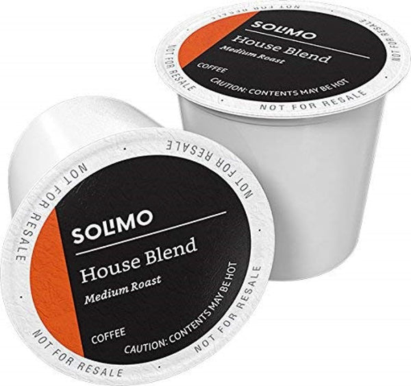 Amazon Solimo Dark Roast Coffee Pods, French Roast, 100 Count, Compatible with Keurig 2.0 K-Cup Brewers