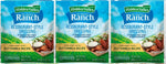 Hidden Valley Gluten-Free Buttermilk Ranch Salad Dressing & Seasoning Mix Pack of 3