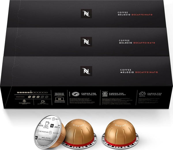 Nespresso Capsules Vertuo Half Caffeinato Mild Roast Coffee 30-Count Pods
