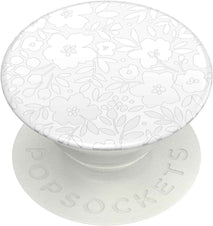 PopSockets Phone Grip with Expanding Kickstand, Adhesive Grip, Cute PopSockets - Blanc Fresh