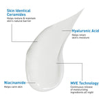 cerave pm facial moisturizing lotion, 3 ounce, night cream with hyaluronic acid and niacinamide, oil-free