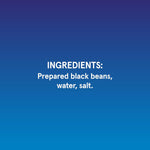 Bush's Best 15 oz canned black beans, gluten-free, low fat, source of plant-based protein and fiber, pack of 12
