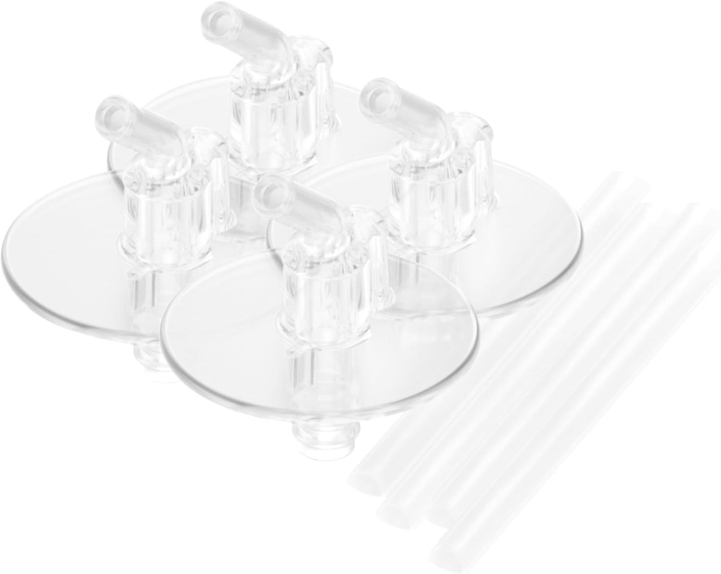 THERMOS FUNtainer 12 Ounce Insulated Kids Water Bottle Replacement Straws, 4 Straws