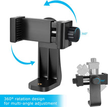 Adjustable Smartphone Holder with Rotatable Bracket and 1/4 inch Screw