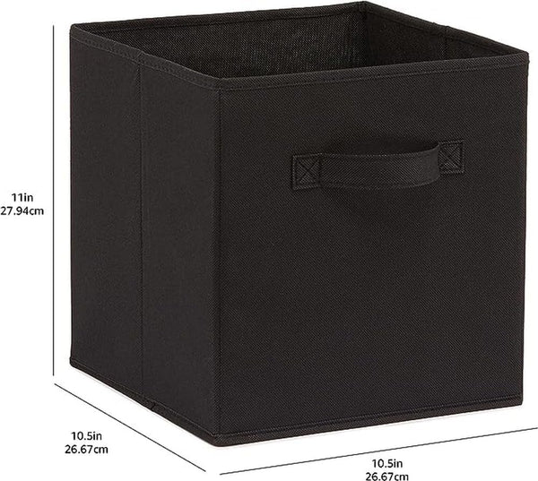 Amazon Basics Collapsible Fabric Storage Bins Organizer Set