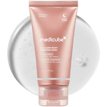 medicube Collagen Overnight Wrapping Peel Off Facial Mask Pack for Hydration and Elasticity Care