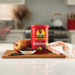 Sun-Maid 13 oz Resealable California Sun-Dried Raisins for Healthy Snacks and School Lunches, Non-GMO and No Added Sugar