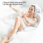 fishent loofah bath sponge 4 pack soft loofa exfoliating body scrubber mesh shower puff pouf ball luffa