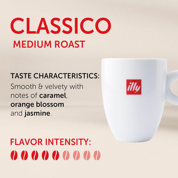 illy Coffee Pods for Keurig Machines, 100% Arabica, 32 Count, 1 Pack