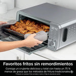 Ninja FT405CO 10-in-1 Digital Air Fry Oven with Extra Large Capacity, Flip Up and Away, Stainless Steel Body, and Temperature Control (Renewed)