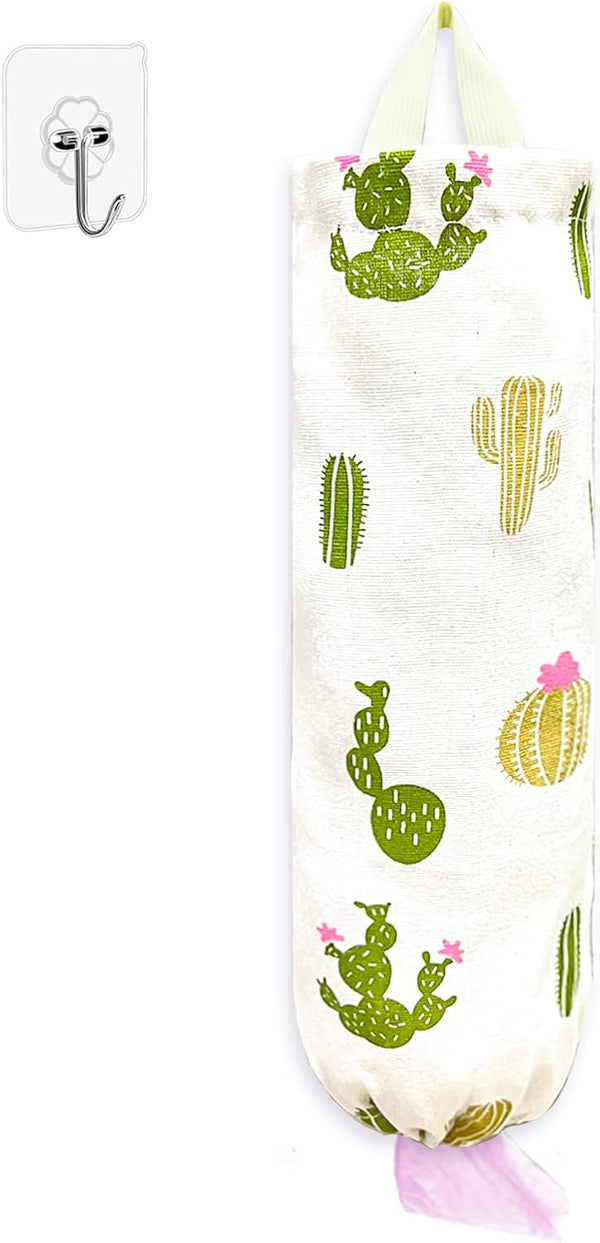 SYIPO Plastic Bag Holder, Reusable Grocery Bag Organizer, Wall Mount, 1 Pack, Seaweed | 1 Pack