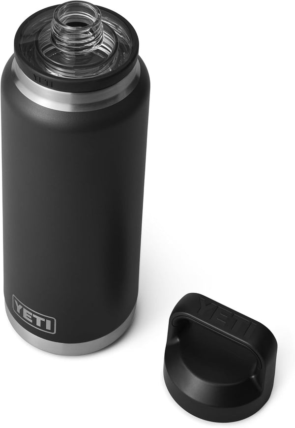YETI Rambler 36 oz Bottle with Chug Cap and Stainless Steel Construction