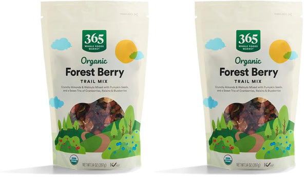 365 by Whole Foods Market Organic Forest Berry Trail Mix 14 Ounce Resealable Bag