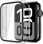 Misxi tempered glass case for Apple Watch Series 7 (2021) 46mm and Series 6 watch