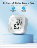 Govee WiFi thermometer hygrometer H5103 with electronic ink display and app notification alert