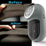 Magictec Rechargeable Fabric Shaver, Lint Remover for Clothes and Furniture, Battery Operated, Green