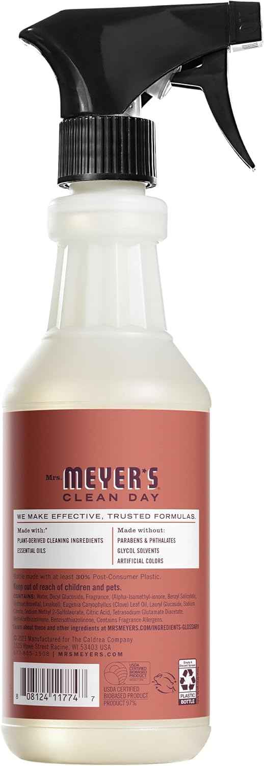 Mrs. MEYER'S CLEAN DAY Multi-Surface Everyday Cleaner, Fall Leaves Scent, 16 fl oz (Pack of 3)