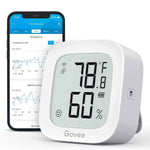 Govee WiFi thermometer hygrometer H5103 with electronic ink display and app notification alert