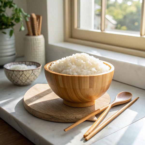 IRIS Instant White Rice (10 Pack), Ultra Premium Japanese Short Grain Sushi Sticky Rice