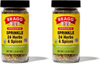 Bragg Branded Organic Sprinkle Spice Seasoning, 24 Herbs & Spices, Gluten Free, 1.5 Oz