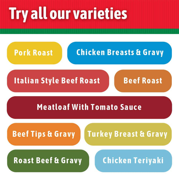 Hormel Square Table Slow Simmered Beef Tips & Gravy Refrigerated Entree, 15 Oz.