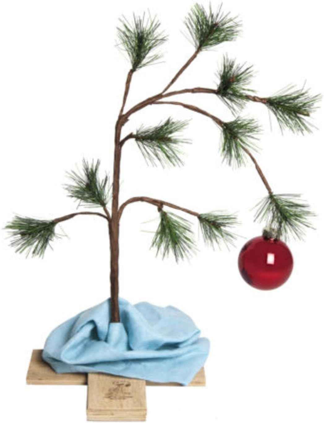 24" The Original Charlie Brown Artificial Christmas Tree Decoration - Unit