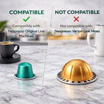 Rossi Caffe Espresso Coffee Pods Variety Pack for Nespresso Original Machines