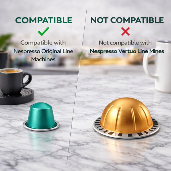 Rossi Caffe Espresso Coffee Pods Variety Pack for Nespresso Original Machines